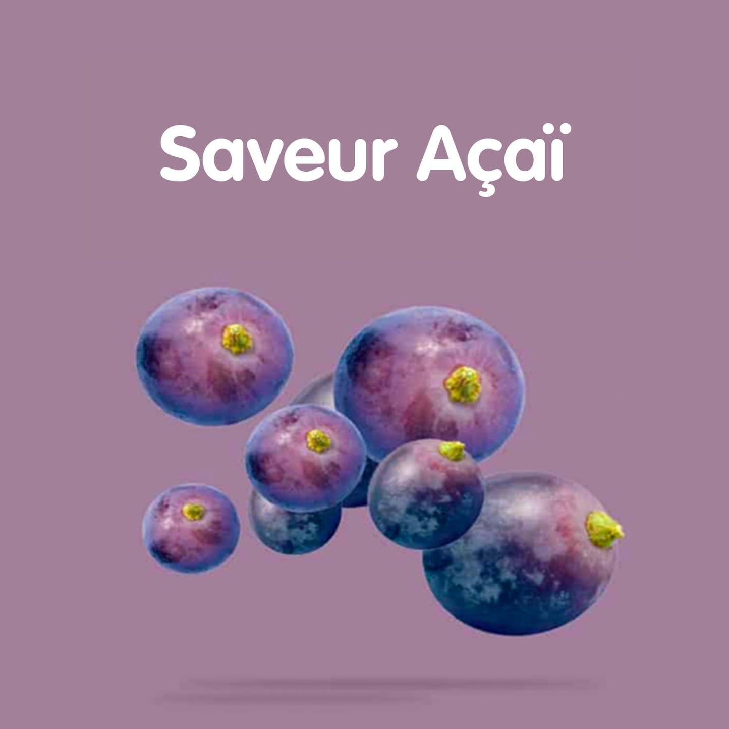 HI-CHEW Caramelos masticables sabor açaí, 15 paquetes de 50 g