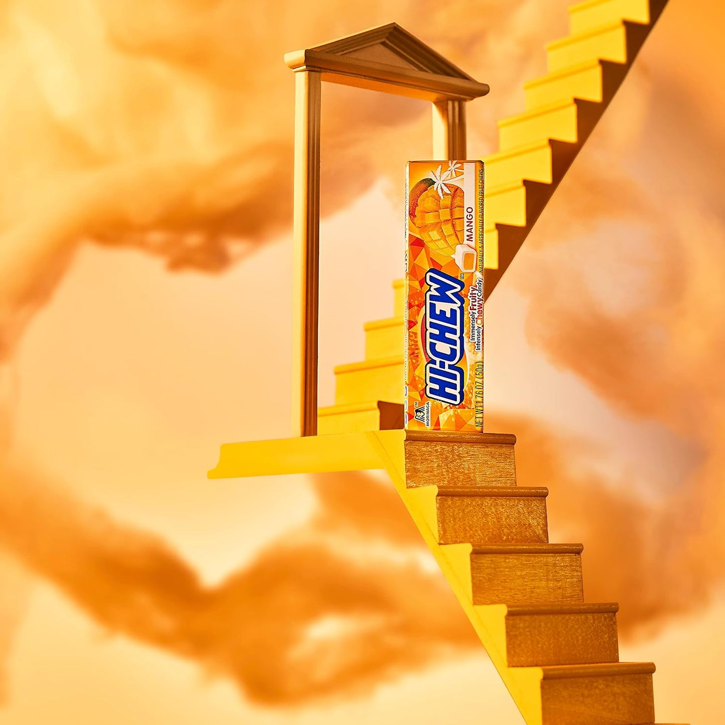 HI-CHEW Mango-Flavored Chewy Candies 15 X 50 g
