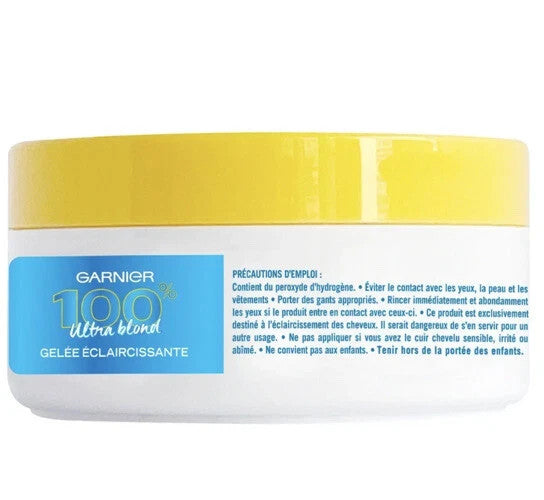 Gelee éclaircissante effet soleil GARNIER 100% ULTRA BLOND 150 ml