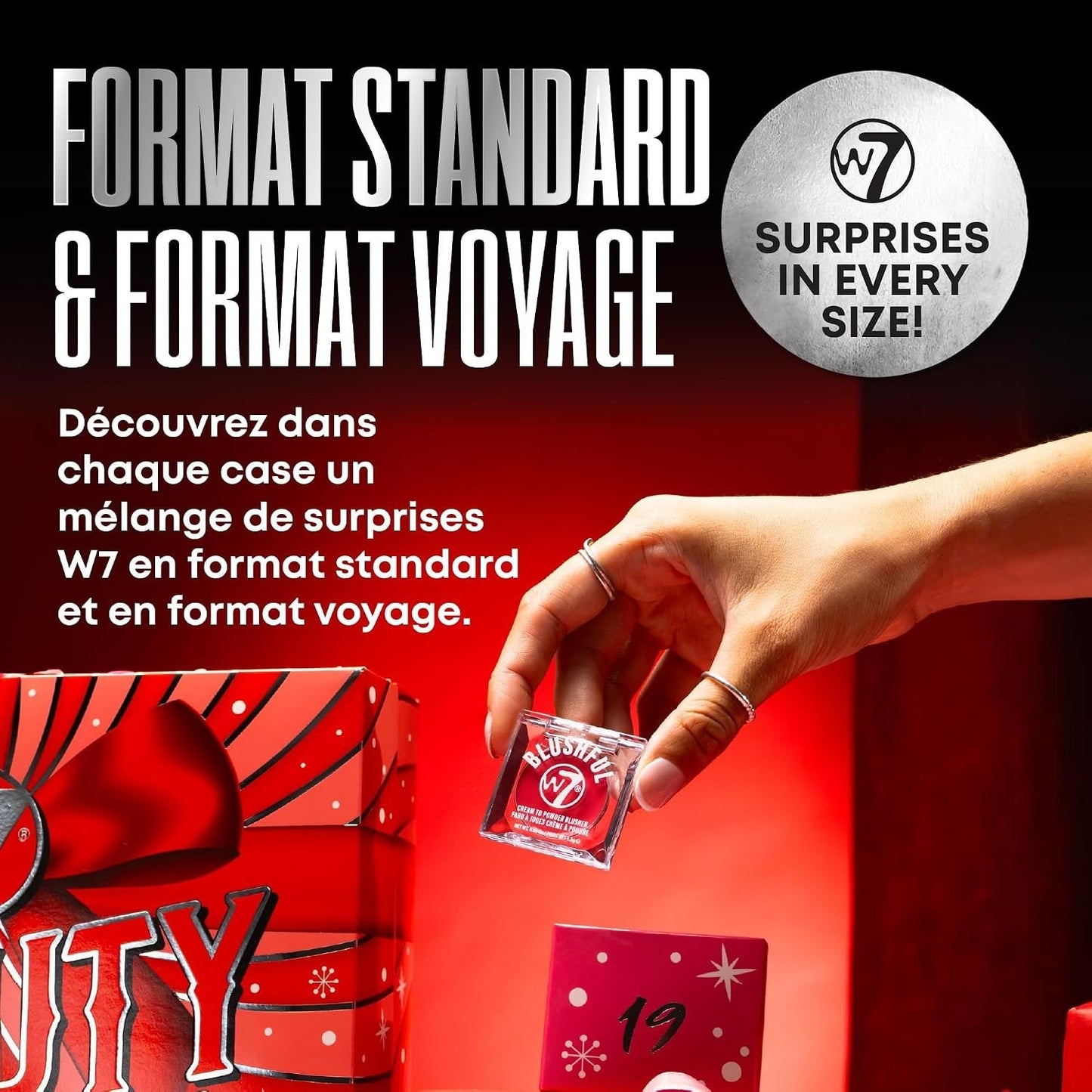 W7 Beauty Blast Calendrier de l'Avent 2026 NEUF – 24 surprises maquillage