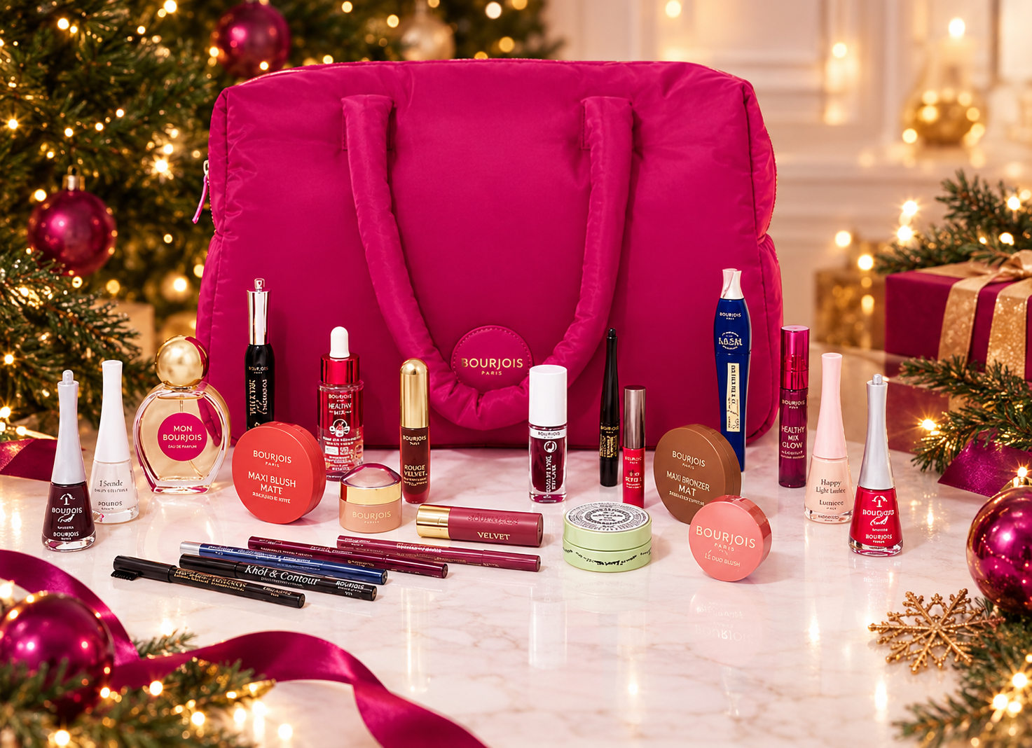 Calendrier de l'Avent Bourjois 2026 Maquillage 24 Surprises + Parfum 50ml NEUF
