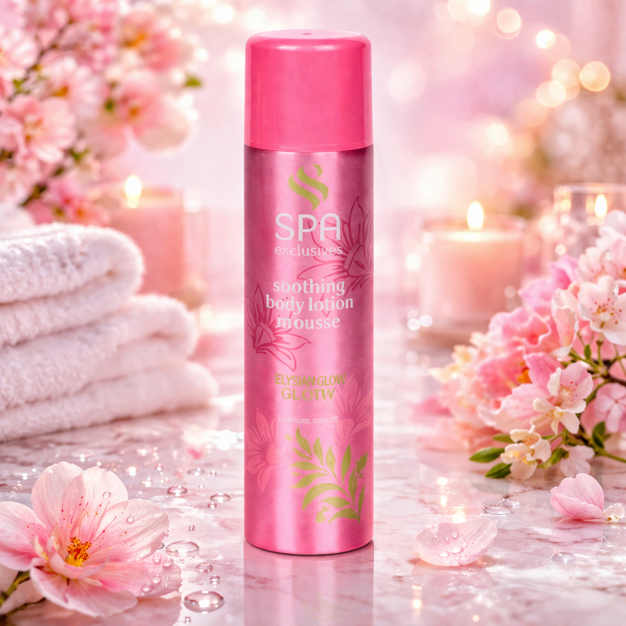 Spa Exclusives mousse de douche senteur ambre glow de la peau hydratant 150ml