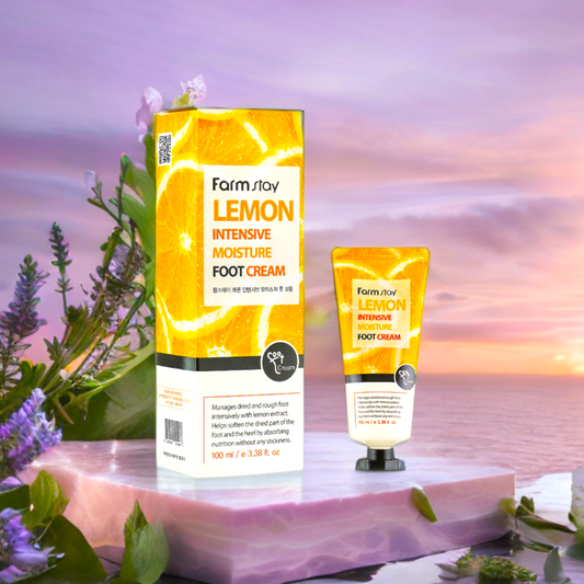 Crème Ultra Hydratante et intensive pour les Pieds au Citron FarmStay