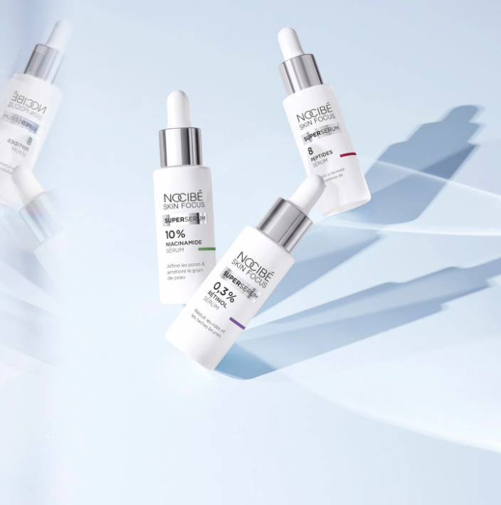 Sérum visage Nocibé 0.3% rétinol réduis les rides et les tâches brunes anti-âge