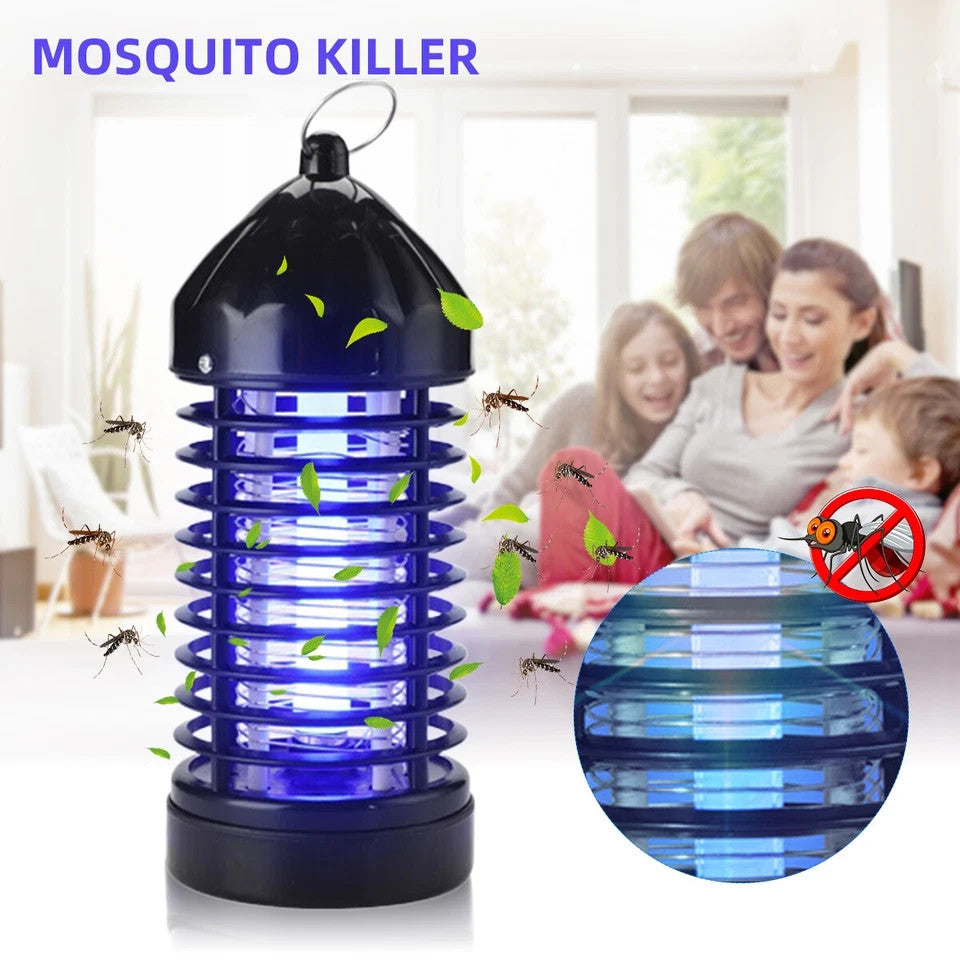 2 PACKS Electric LED Mosquito Killer Light Bug Fly Insect Pest Zapper Trap Lamp