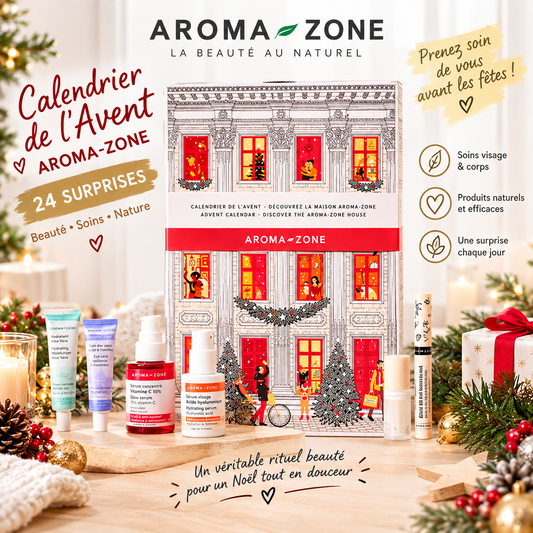 Calendrier de l'Avent Aroma-Zone 2026 – 24 soins – Édition Limitée NEUF Coffret