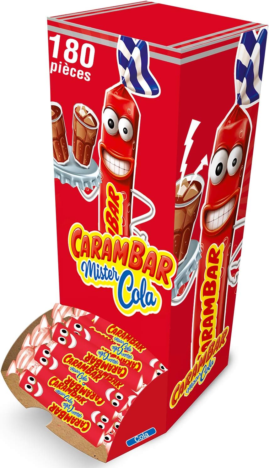 Carambar Cola Candies Box 180 Pieces