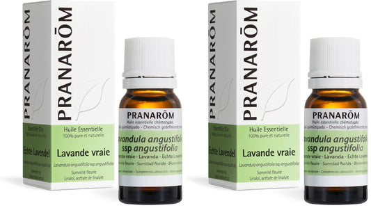 PRANARÔM - Lavande Vraie Bio - Huile Essentielle Chémotypée - Sommeil & Équilibre Émotionnel - 100 % Pure Et Naturelle - HECT - 10 ml
