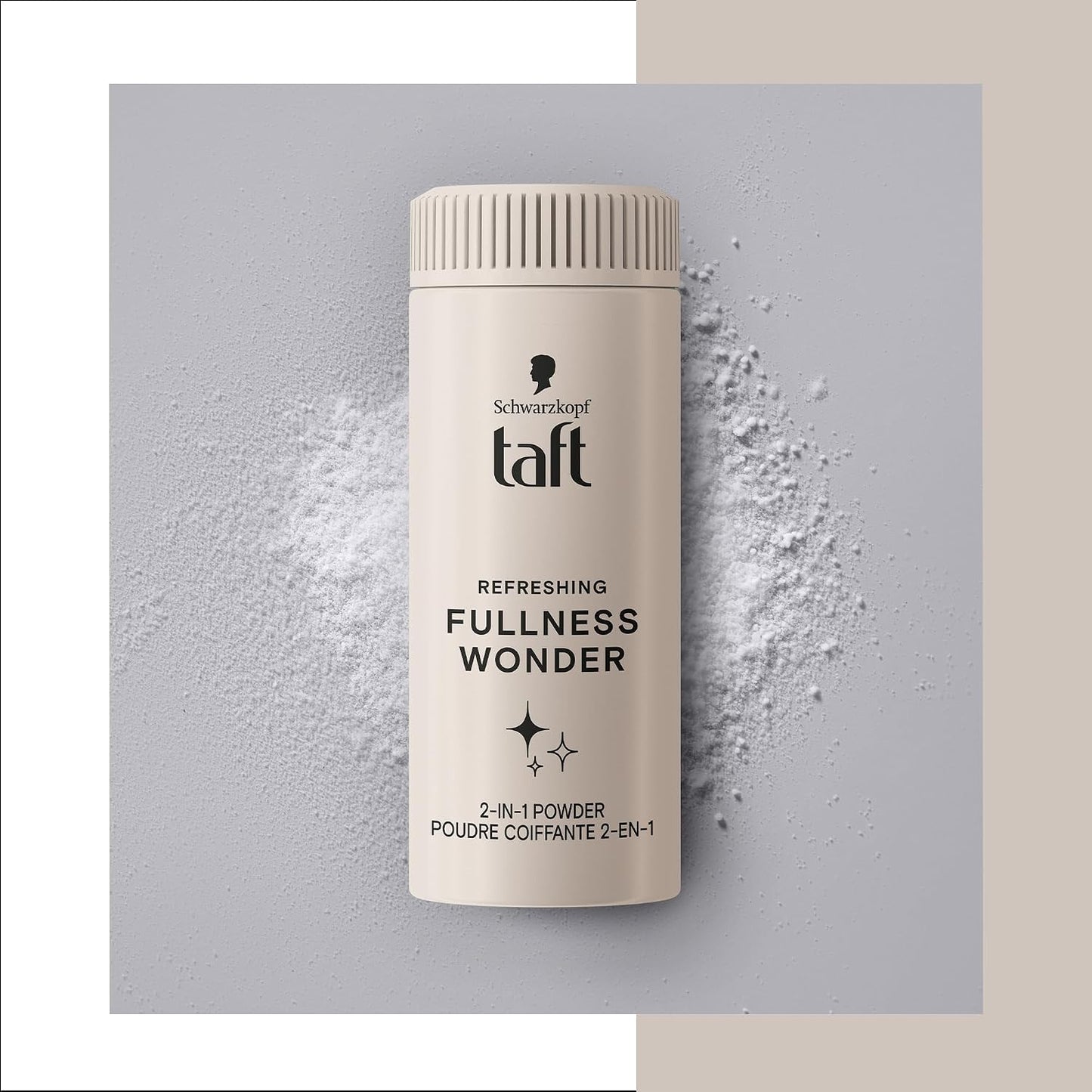 Taft Poudre Coiffante 2en1 10g Volume Instantané Matifiant Sans Residus