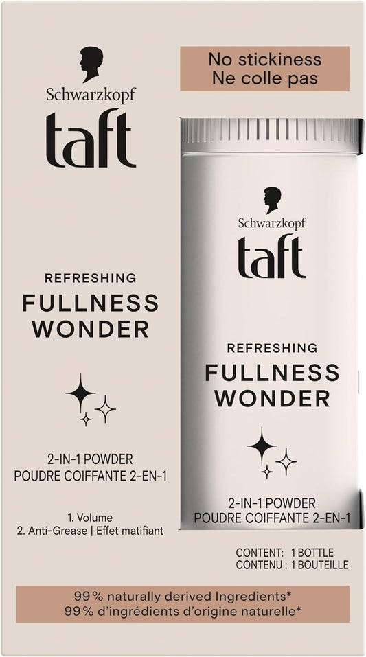 Taft Poudre Coiffante 2en1 10g Volume Instantané Matifiant Sans Residus