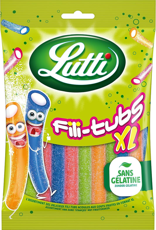 Lutti Assorted Fili-Tubs XL Candy 180 g Bag